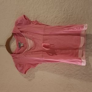 Self Esteem Girl's beaded short sleeved hoodie